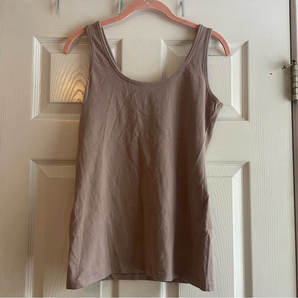Maurices Small Light Brown Tan Tank Top